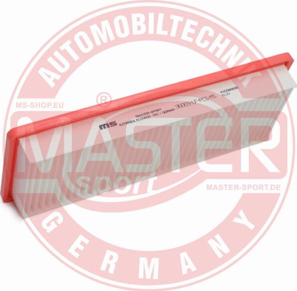 MASTER-SPORT 36003-LF-PCS-MS - Повітряний фільтр autozip.com.ua