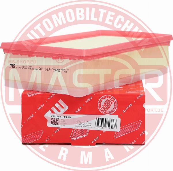 MASTER-SPORT 29110-LF-PCS-MS - Повітряний фільтр autozip.com.ua