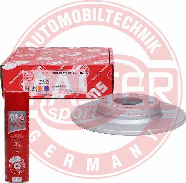 MASTER-SPORT 24011003021PR-PCS-MSP - Гальмівний диск autozip.com.ua