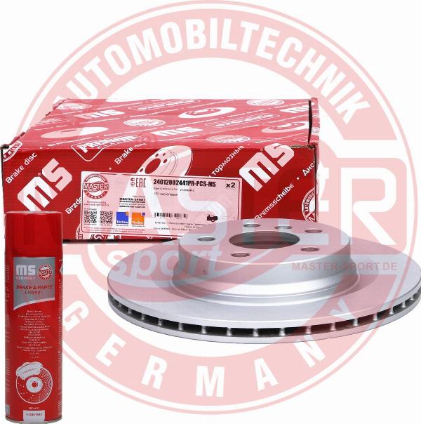 MASTER-SPORT 24012002441PR-PCS-MSP - Гальмівний диск autozip.com.ua