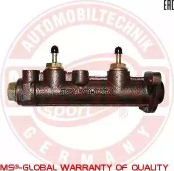 MASTER-SPORT 24211908233ST-PCS-MS - Головний гальмівний циліндр autozip.com.ua