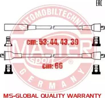 MASTER-SPORT 2141-32-SET/5/-MS - Комплект проводів запалювання autozip.com.ua