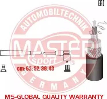 MASTER-SPORT 2111-36-SET/4/-MS - Комплект проводів запалювання autozip.com.ua