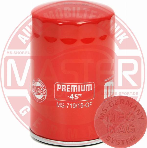 MASTER-SPORT 719/15-OFMG-PCS-MS - Масляний фільтр autozip.com.ua