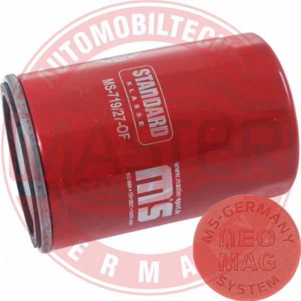 MASTER-SPORT 719/27-OFMG-PCS-MS - Масляний фільтр autozip.com.ua