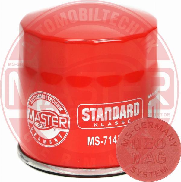 MASTER-SPORT 714/3-OFMG-PCS-MS - Масляний фільтр autozip.com.ua