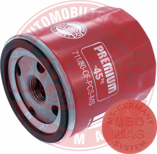 MASTER-SPORT 711/80-OFMG-PCS-MS - Масляний фільтр autozip.com.ua