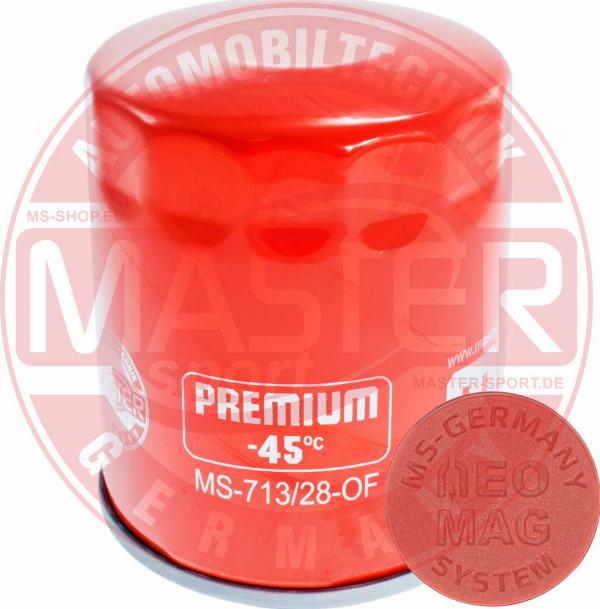 MASTER-SPORT 713/28-OFMG-PCS-MS - Масляний фільтр autozip.com.ua
