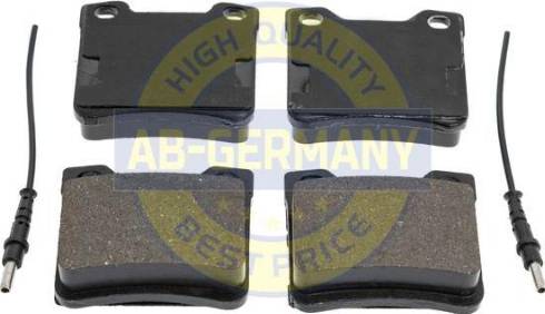 MASTER-SPORT AB236040592 - Гальмівні колодки, дискові гальма autozip.com.ua