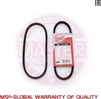 MASTER-SPORT AVX-10X610-ST-PCS-MS - Клиновий ремінь autozip.com.ua