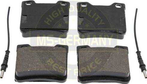 MASTER-SPORT B236040592 - Гальмівні колодки, дискові гальма autozip.com.ua