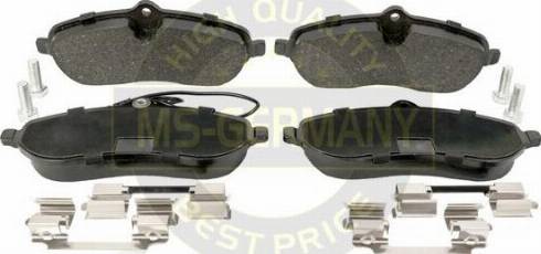 MASTER-SPORT B236027382 - Гальмівні колодки, дискові гальма autozip.com.ua