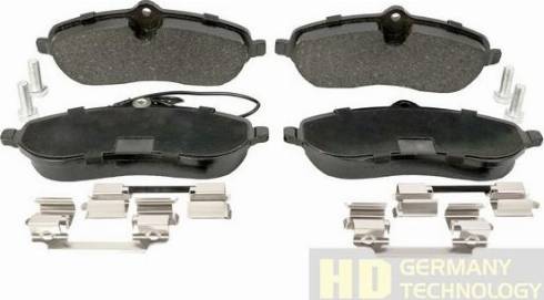 MASTER-SPORT HD236027382 - Гальмівні колодки, дискові гальма autozip.com.ua
