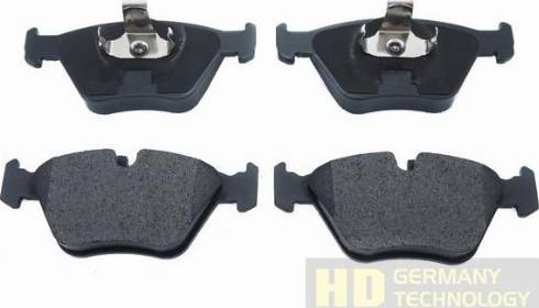 MASTER-SPORT HD236070892 - Гальмівні колодки, дискові гальма autozip.com.ua