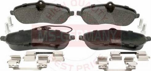 MASTER-SPORT W236027382 - Гальмівні колодки, дискові гальма autozip.com.ua