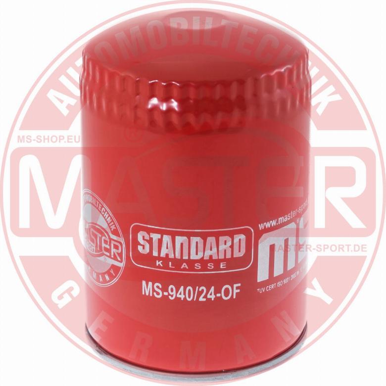 MASTER-SPORT 940/24-OF-PCS-MS - Масляний фільтр autozip.com.ua