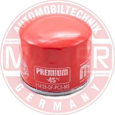 MASTER-SPORT 914/28-OF-PCS-MS - Масляний фільтр autozip.com.ua