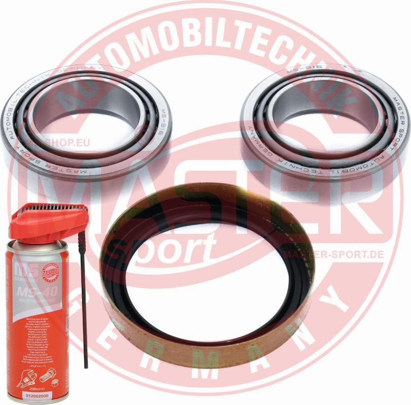 MASTER-SPORT 916-SET-MSP - Комплект підшипника маточини колеса autozip.com.ua