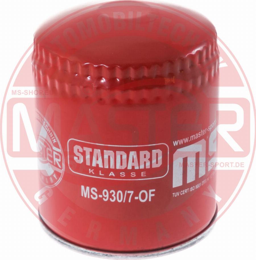 MASTER-SPORT 930/7-OF-PCS-MS - Масляний фільтр autozip.com.ua