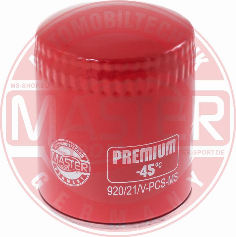 MASTER-SPORT 920/21/V-PCS-MS - Масляний фільтр autozip.com.ua