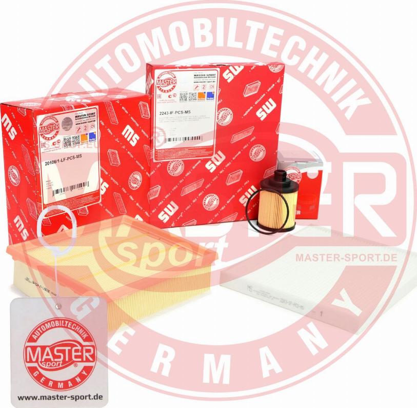 MASTER-SPORT 450001402P - Комплект фільтра autozip.com.ua