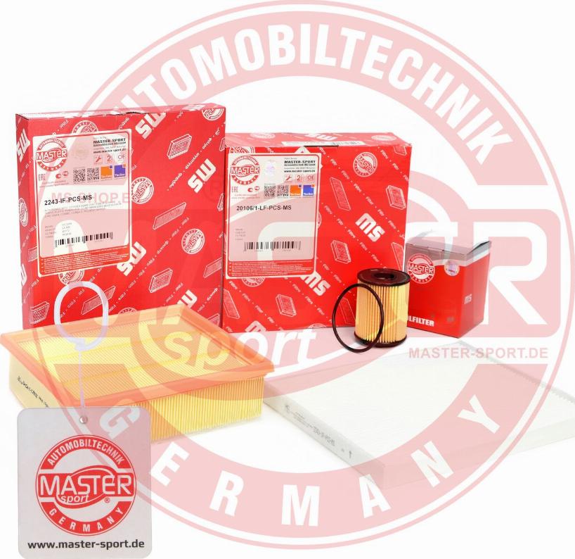 MASTER-SPORT 450001412P - Комплект фільтра autozip.com.ua
