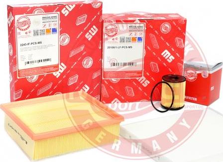 MASTER-SPORT 450001412 - Комплект фільтра autozip.com.ua