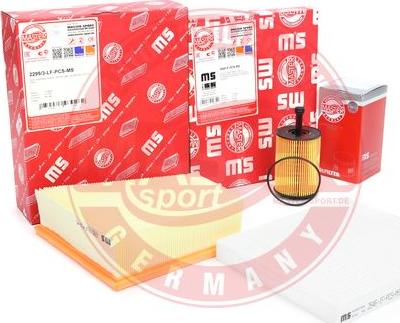 MASTER-SPORT 450001612 - Комплект фільтра autozip.com.ua