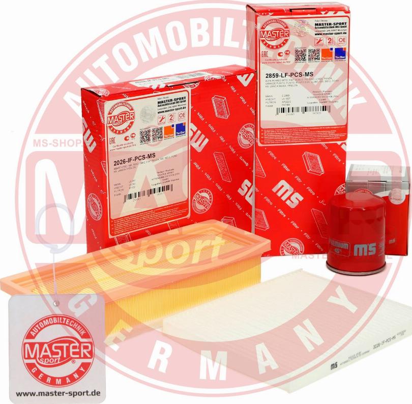 MASTER-SPORT 450001142P - Комплект фільтра autozip.com.ua