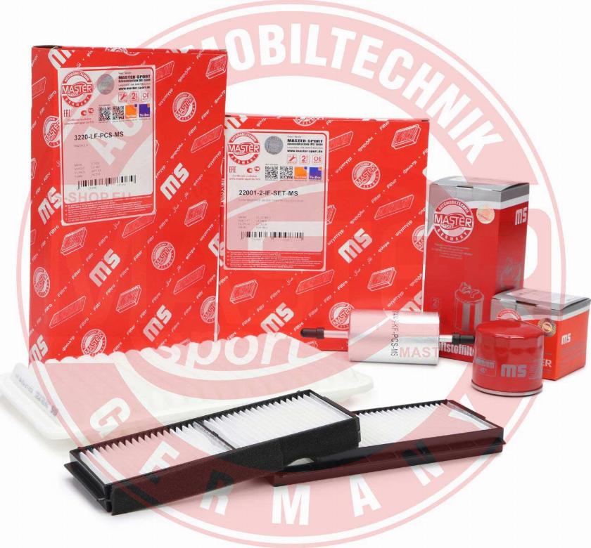 MASTER-SPORT 450001172 - Комплект фільтра autozip.com.ua
