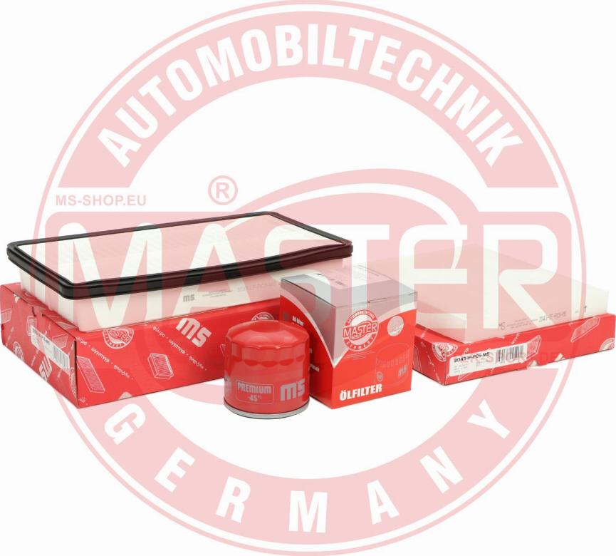 MASTER-SPORT 450001242 - Комплект фільтра autozip.com.ua