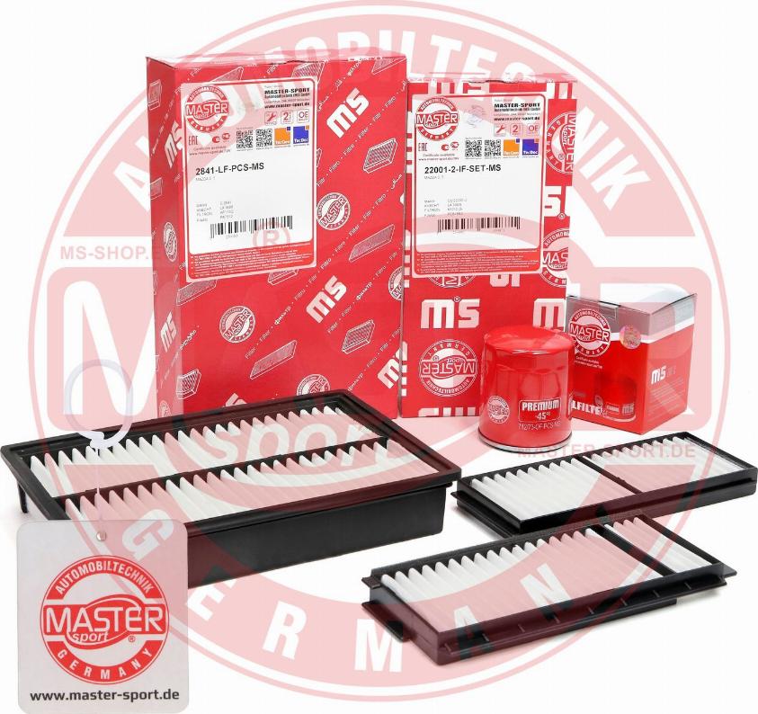 MASTER-SPORT 450001222P - Комплект фільтра autozip.com.ua