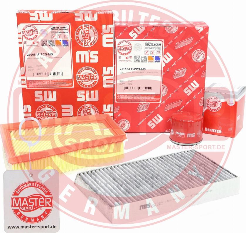 MASTER-SPORT 450002443P - Комплект фільтра autozip.com.ua