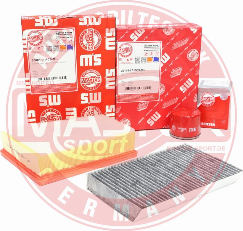 MASTER-SPORT 450002443 - Комплект фільтра autozip.com.ua
