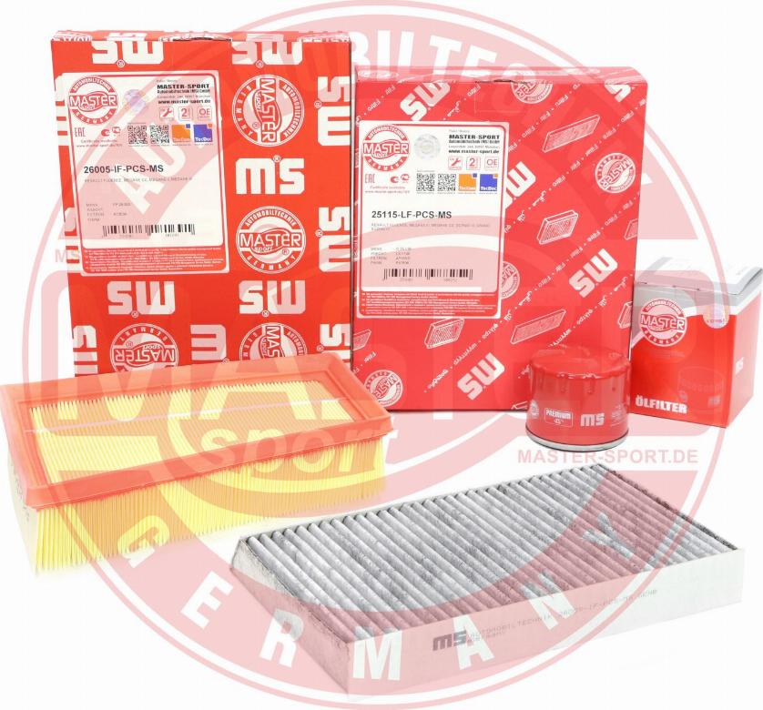 MASTER-SPORT 450002443 - Комплект фільтра autozip.com.ua