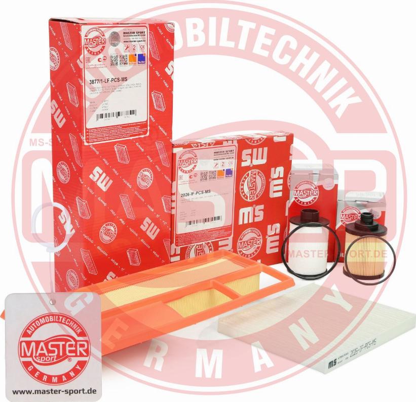 MASTER-SPORT 450002462P - Комплект фільтра autozip.com.ua