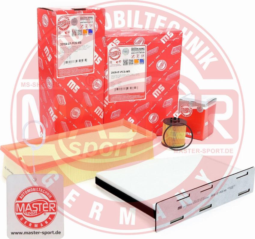 MASTER-SPORT 450002033P - Комплект фільтра autozip.com.ua