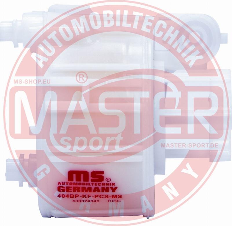 MASTER-SPORT 404BP-KF-PCS-MS - Паливний фільтр autozip.com.ua