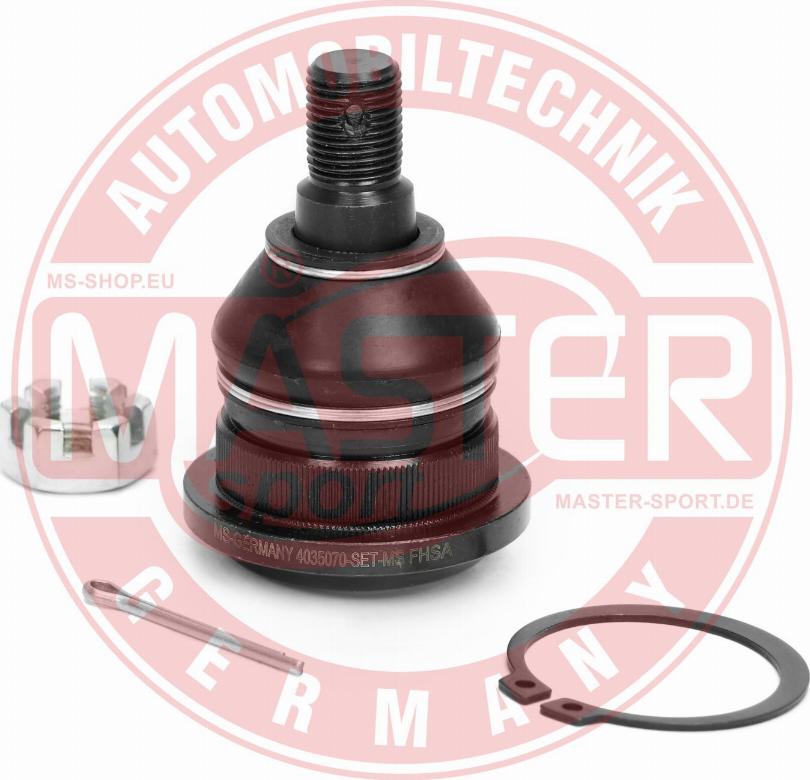 MASTER-SPORT 403507O-SET-MS - Шарова опора, несучий / направляючий шарнір autozip.com.ua
