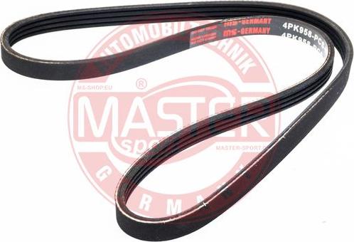 MASTER-SPORT 4PK958-PCS-MS - Поліклиновий ремінь autozip.com.ua