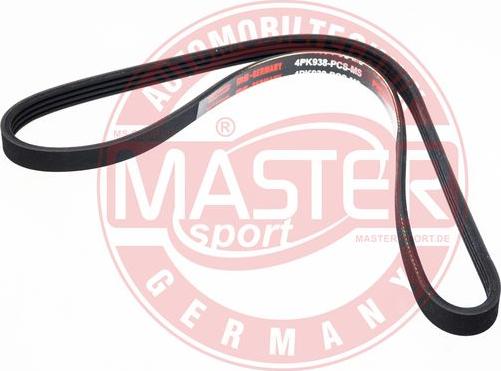 MASTER-SPORT 4PK938-PCS-MS - Поліклиновий ремінь autozip.com.ua