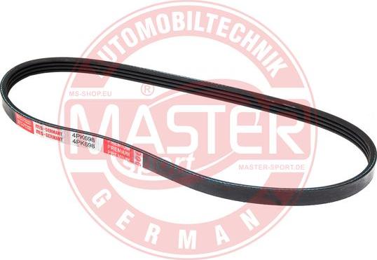 MASTER-SPORT 4PK698-PCS-MS - Поліклиновий ремінь autozip.com.ua
