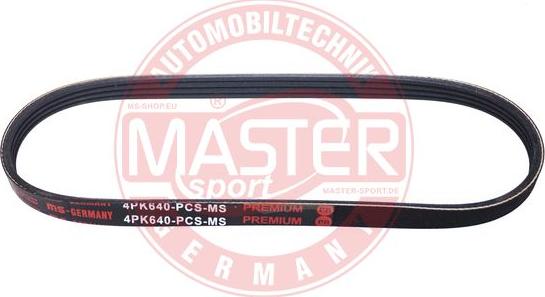 MASTER-SPORT 4PK640-PCS-MS - Поліклиновий ремінь autozip.com.ua