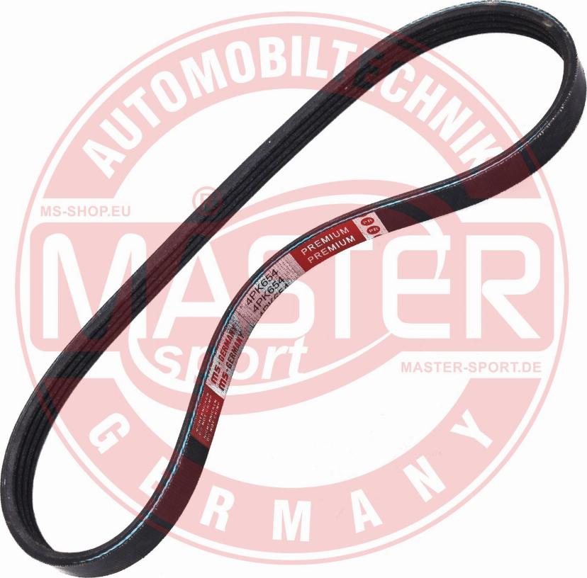 MASTER-SPORT 4PK650PCSMS - Поліклиновий ремінь autozip.com.ua