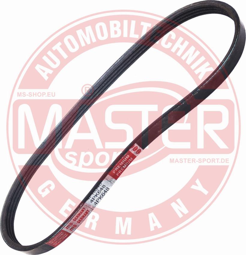 MASTER-SPORT 4PK652-PCS-MS - Поліклиновий ремінь autozip.com.ua