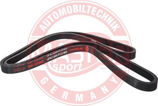 MASTER-SPORT 4PK1485-PCS-MS - Поліклиновий ремінь autozip.com.ua