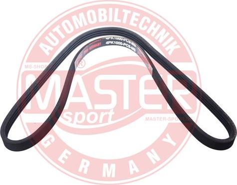 MASTER-SPORT 4PK1000-PCS-MS - Поліклиновий ремінь autozip.com.ua