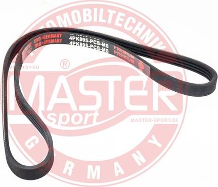 MASTER-SPORT 4PK895-PCS-MS - Поліклиновий ремінь autozip.com.ua