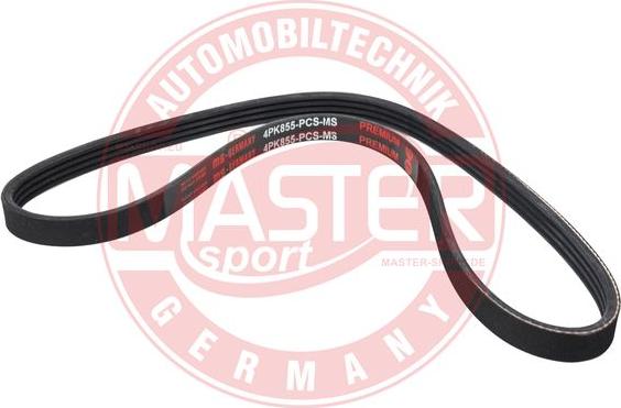 MASTER-SPORT 4PK855-PCS-MS - Поліклиновий ремінь autozip.com.ua