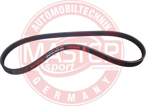MASTER-SPORT 4PK755-PCS-MS - Поліклиновий ремінь autozip.com.ua